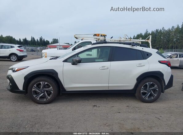 JF2GUADC8R8914624 2024 SUBARU CROSSTREK White 360 interior view