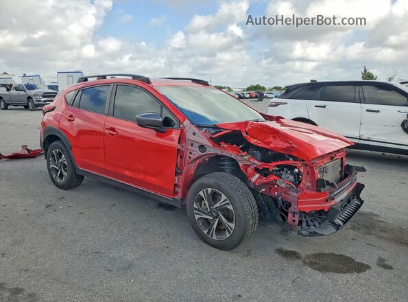 JF2GUADC8RH203442 2024 SUBARU CROSSTREK Red Front right