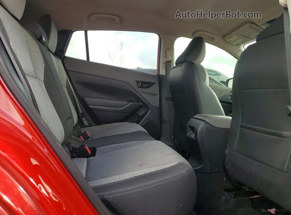 JF2GUADC8RH203442 2024 SUBARU CROSSTREK Red Rear interior view