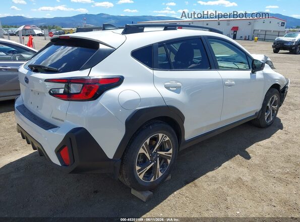 JF2GUADC8RH217244 2024 SUBARU CROSSTREK Белый Задняя правая четверть