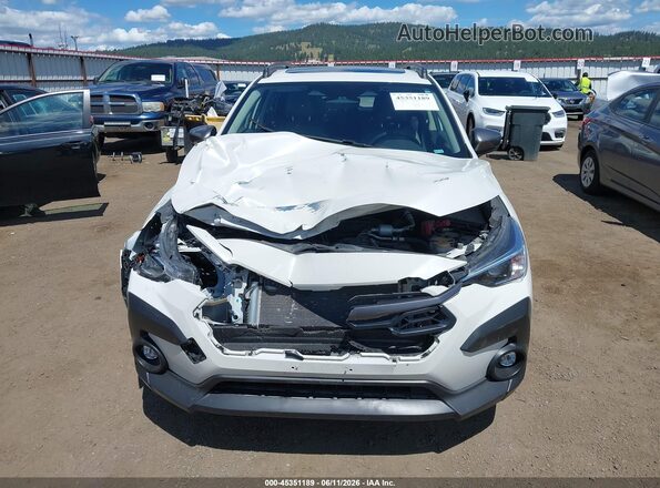 JF2GUADC8RH217244 2024 SUBARU CROSSTREK Белый Вид щитка приборов