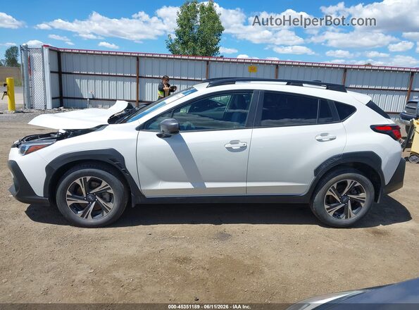 JF2GUADC8RH217244 2024 SUBARU CROSSTREK Белый Панорамный вид салона 360°
