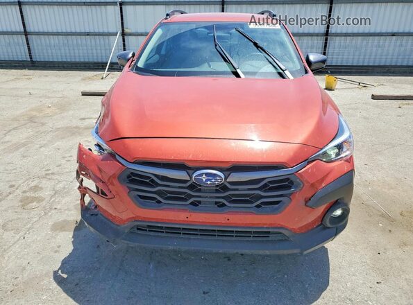 JF2GUADC8RH863979 2024 SUBARU CROSSTREK Orange 