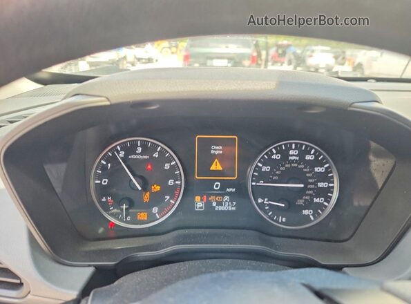 JF2GUADC9R8278246 2024 SUBARU CROSSTREK Белый Вид щитка приборов