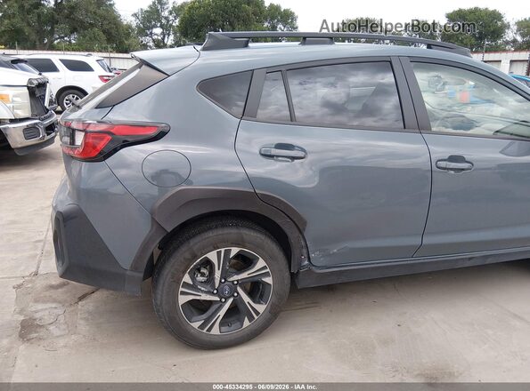 JF2GUADC9R8907097 2024 SUBARU CROSSTREK Gray Դիմացի տեսք