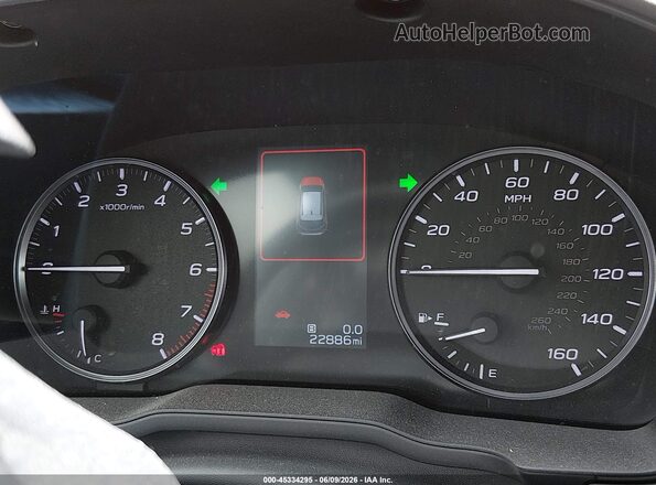 JF2GUADC9R8907097 2024 SUBARU CROSSTREK Gray Հետևի նստատեղերի տեսք