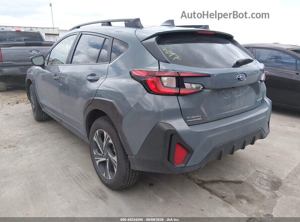 JF2GUADC9R8907097 2024 SUBARU CROSSTREK Gray Հետևի ձախ