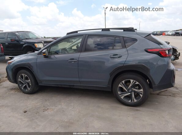 JF2GUADC9R8907097 2024 SUBARU CROSSTREK Gray Սալոնի հետևի տեսք