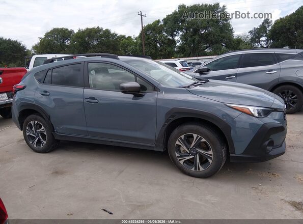 JF2GUADC9R8907097 2024 SUBARU CROSSTREK Gray Սարքավորումների վահանակի տեսք
