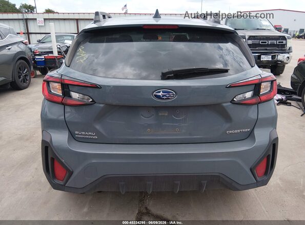 JF2GUADC9R8907097 2024 SUBARU CROSSTREK Gray 