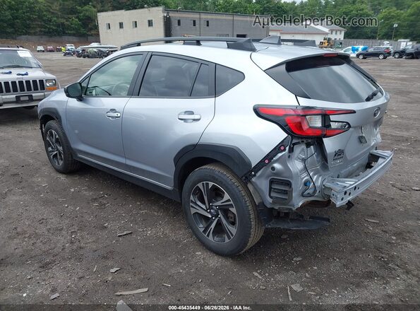 JF2GUADC9R8908380 2024 SUBARU CROSSTREK Silver Tył lewy