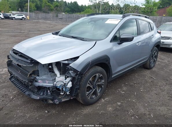 JF2GUADC9R8908380 2024 SUBARU CROSSTREK Silver Przód lewy
