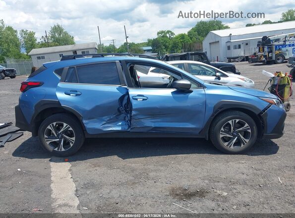 JF2GUADC9RH861576 2024 SUBARU CROSSTREK Blue Rear interior view