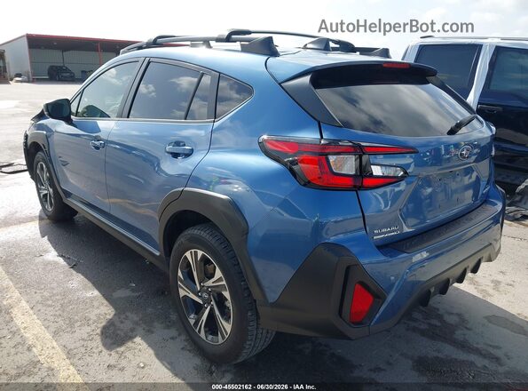 JF2GUADC9RH885876 2024 SUBARU CROSSTREK Light Blue Trasero izquierdo