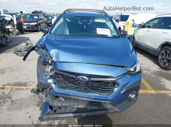 JF2GUADC9RH885876 2024 SUBARU CROSSTREK Light Blue Vista del cuadro de instrumentos