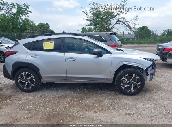 JF2GUADC9RH904412 2024 SUBARU CROSSTREK Silver 