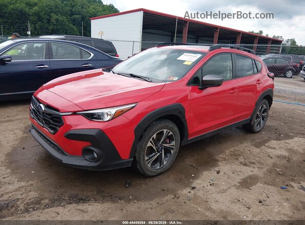 JF2GUADCXR8275761 2024 SUBARU CROSSTREK Red Front left