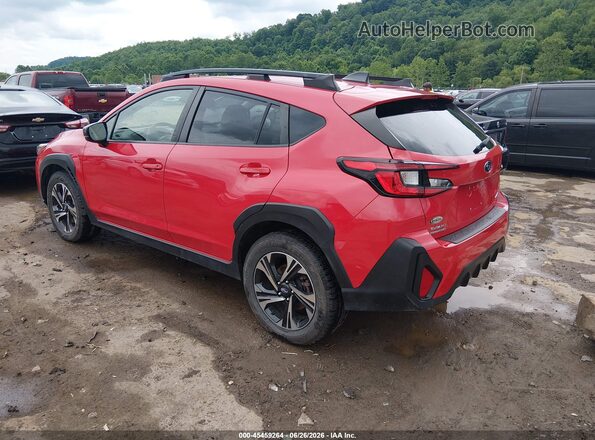 JF2GUADCXR8275761 2024 SUBARU CROSSTREK Red Rear left