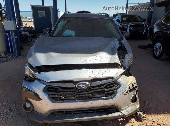 JF2GUADCXR8285092 2024 SUBARU CROSSTREK Silver Դիմացի տեսք