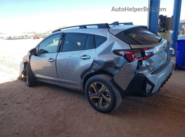 JF2GUADCXR8285092 2024 SUBARU CROSSTREK Silver Հետևի ձախ