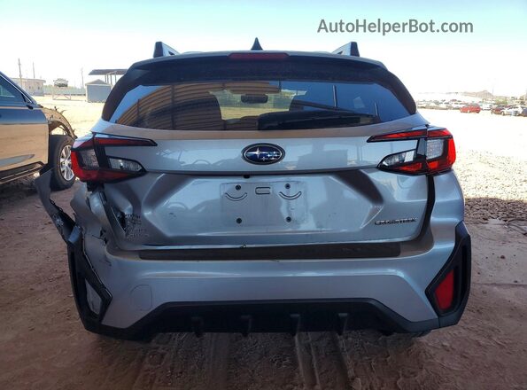 JF2GUADCXR8285092 2024 SUBARU CROSSTREK Silver Հետևի տեսք