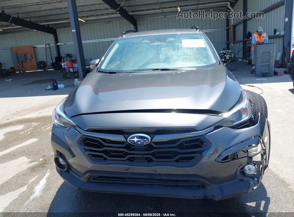 JF2GUADCXR8296528 2024 SUBARU CROSSTREK Gray Вид щитка приладів