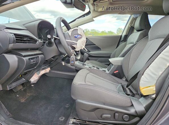 JF2GUADCXRH898863 2024 SUBARU CROSSTREK Gray Вид салону спереду