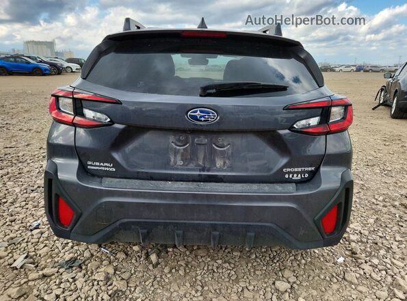 JF2GUADCXRH898863 2024 SUBARU CROSSTREK Gray Вид ззаду