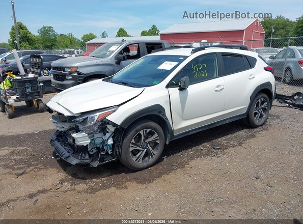 JF2GUHDC0S8344083 2025 SUBARU CROSSTREK White Przód lewy