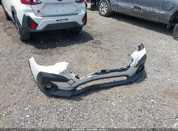 JF2GUHDC0S8344083 2025 SUBARU CROSSTREK White Widok zestawu wskaźników