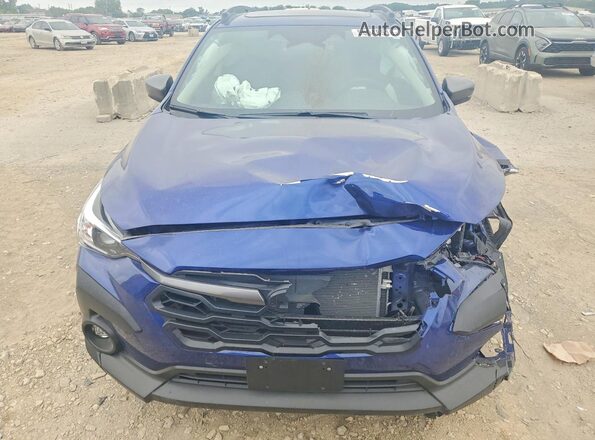 JF2GUHDC0SH333777 2025 SUBARU CROSSTREK Blue Vista frontal