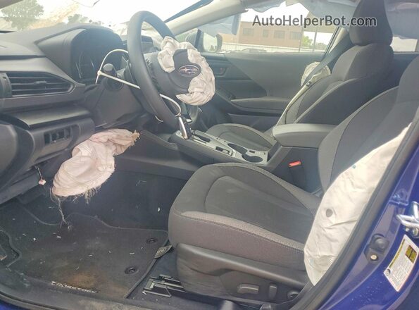 JF2GUHDC0SH333777 2025 SUBARU CROSSTREK Blue Vista interior delantera