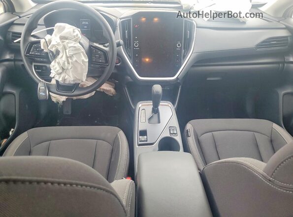 JF2GUHDC0SH333777 2025 SUBARU CROSSTREK Blue Vista del salpicadero