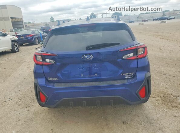 JF2GUHDC0SH333777 2025 SUBARU CROSSTREK Blue Vista trasera