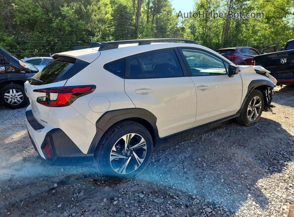 JF2GUHDC1S8203877 2025 SUBARU CROSSTREK White Задня права чверть