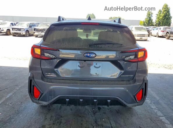 JF2GUHDC1S8299798 2025 SUBARU CROSSTREK Gray Vista trasera