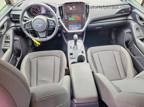 JF2GUHDC1SH213728 2025 SUBARU CROSSTREK Orange Вид панелі приладів