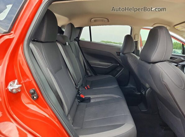 JF2GUHDC1SH213728 2025 SUBARU CROSSTREK Orange Вид задніх сидінь