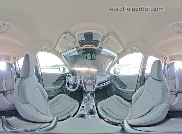 JF2GUHDC1SH213728 2025 SUBARU CROSSTREK Orange Панорамний вид салону 360°