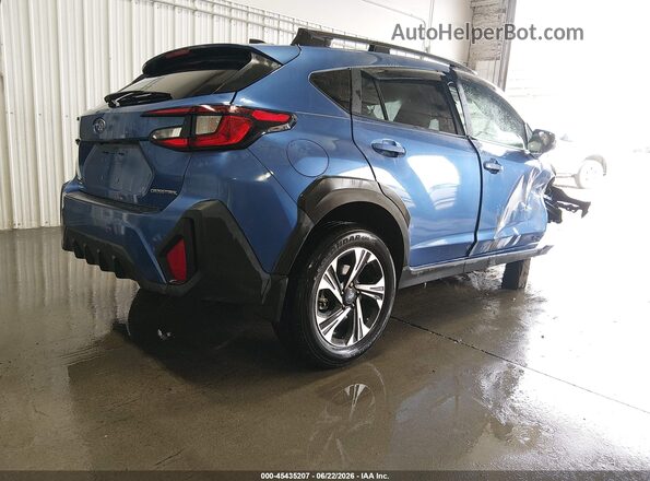 JF2GUHDC1SH236331 2025 SUBARU CROSSTREK Синий Задняя правая четверть