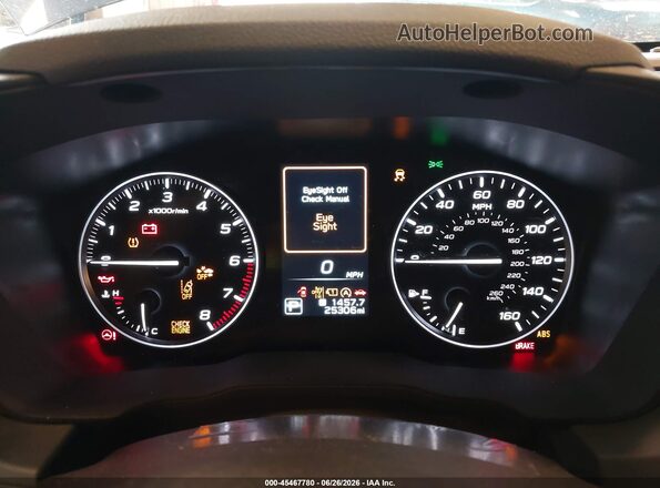 JF2GUHDC1SH236815 2025 SUBARU CROSSTREK Blue Вид задніх сидінь