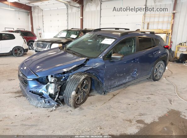JF2GUHDC1SH236815 2025 SUBARU CROSSTREK Blue Передня ліва чверть