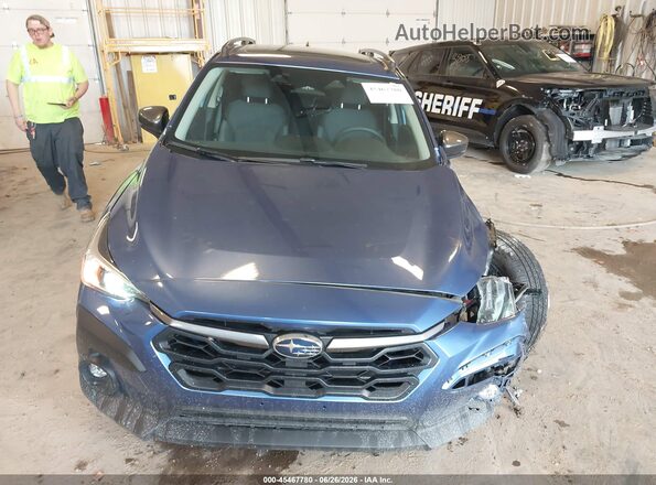 JF2GUHDC1SH236815 2025 SUBARU CROSSTREK Blue Вид щитка приладів