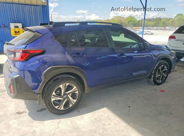 JF2GUHDC1SH310962 2025 SUBARU CROSSTREK Синий Задняя правая четверть