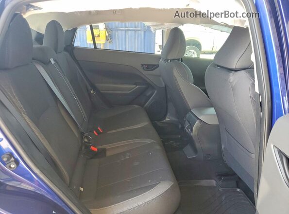 JF2GUHDC1SH310962 2025 SUBARU CROSSTREK Синий Вид задних сидений