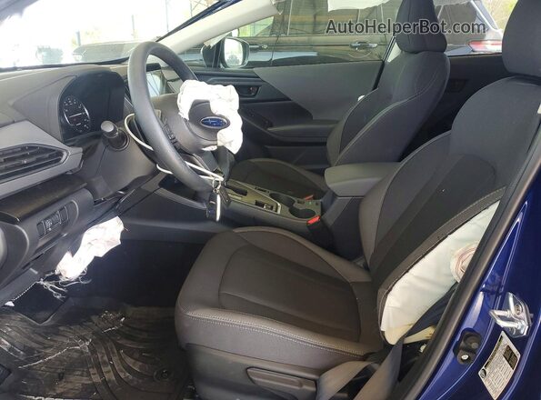 JF2GUHDC1SH310962 2025 SUBARU CROSSTREK Синий Вид салона спереди