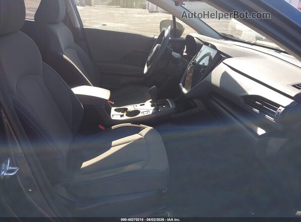 JF2GUHDC2S8202205 2025 SUBARU CROSSTREK Gray Front interior view