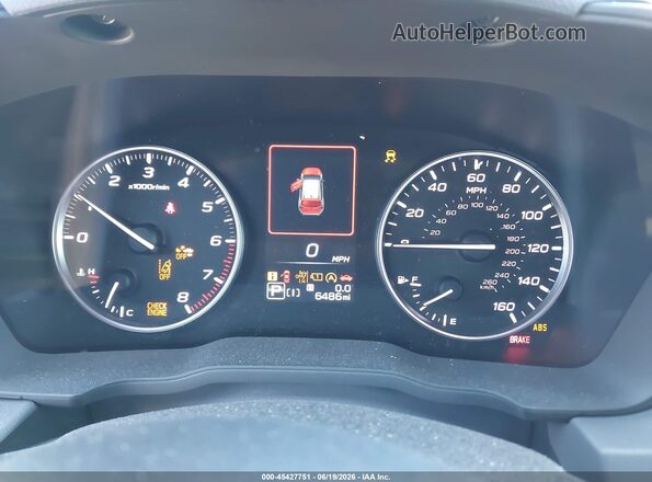 JF2GUHDC2SH260492 2025 SUBARU CROSSTREK Gray Հետևի նստատեղերի տեսք