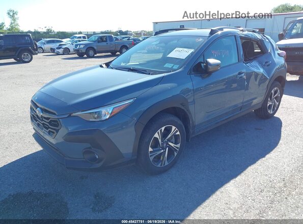 JF2GUHDC2SH260492 2025 SUBARU CROSSTREK Gray Առջևի ձախ երեք քառորդ տեսարան