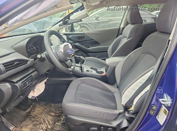 JF2GUHDC2SH275865 2025 SUBARU CROSSTREK Blue Front interior view